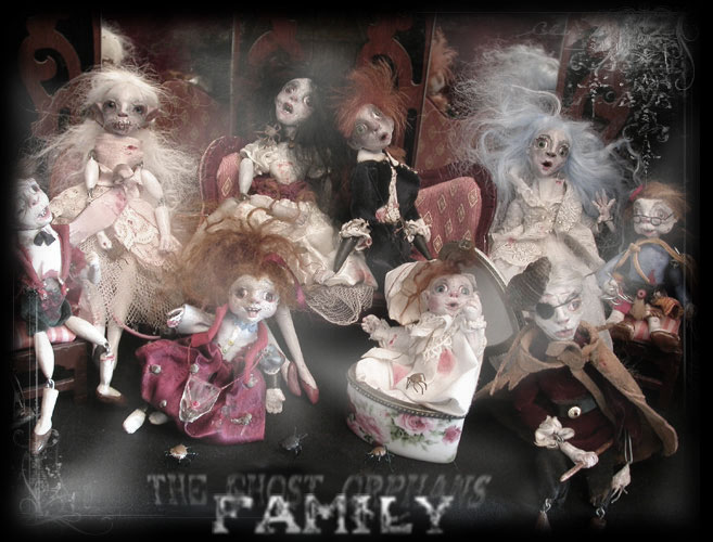 The family of ghost orphans of Ravensbreath Castle