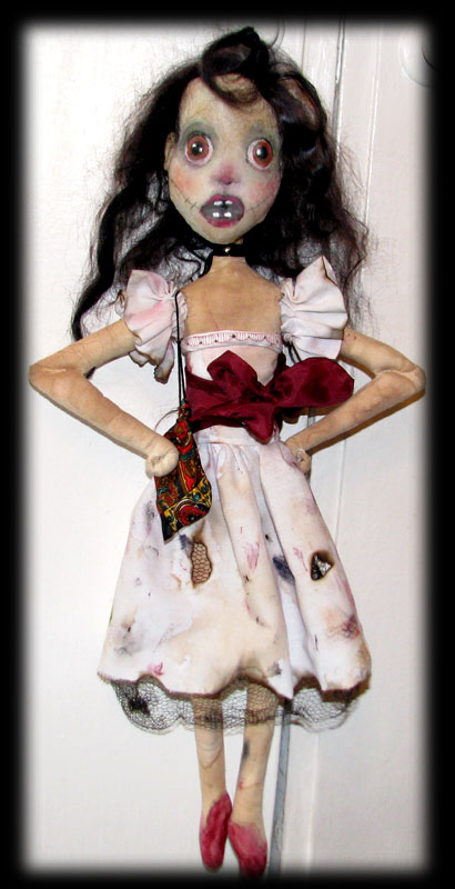 Annabel Lee the Ghost Doll by Ravensbreath