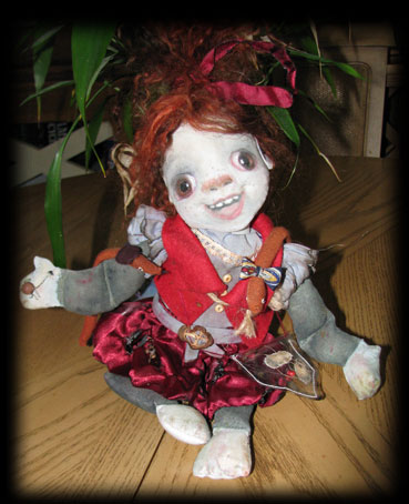 Molly the Ghost Doll by Ravensbreath