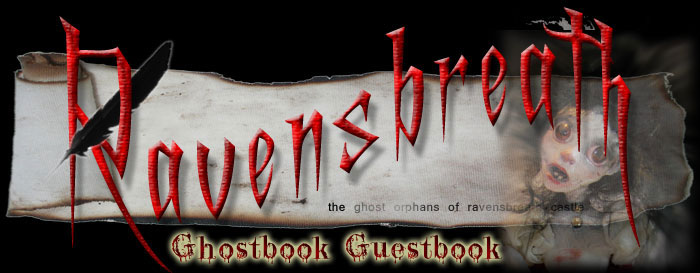 The Ravensbreath Ghost Children's Ghostbook Guestbook