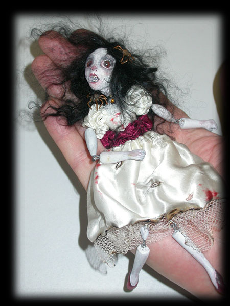 Annabel Lee, haunted Ghost Orphan of Ravensbreath Castle, making trouble, as usual