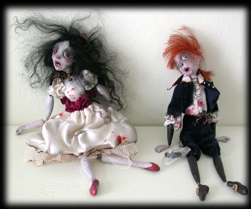 Haunted ghost children, Annabel Lee & Percy