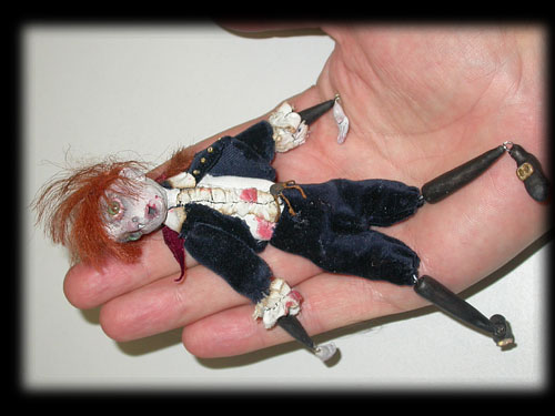 Percy the ghost doll of Ravensbreath Castle