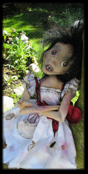 Annabel Lee the Ghost Doll by Ravensbreath