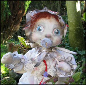 Baby the Ravensbreath Ghost Doll sucks dummy